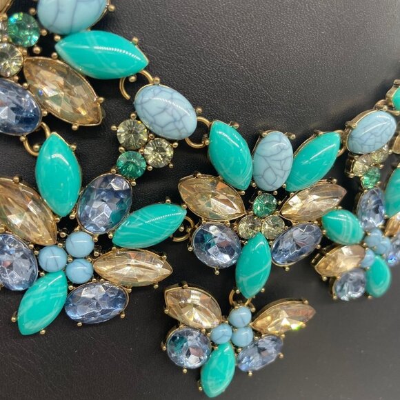 Sugarfix by BaubleBar Multicolor Crystal Butterfly Statement Necklace - Picture 4 of 8